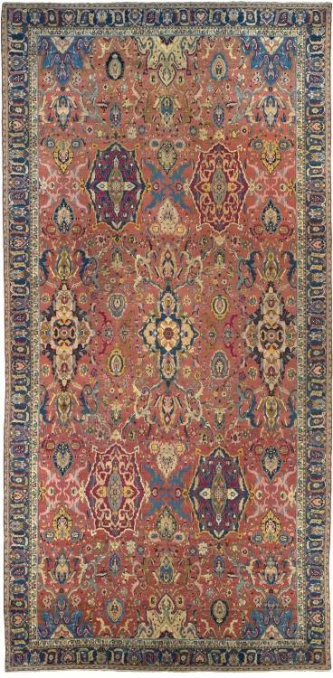 5x3 Gonbad Indian Tabriz Persian rug; medium size silk Persian Rugs genuine  handmade